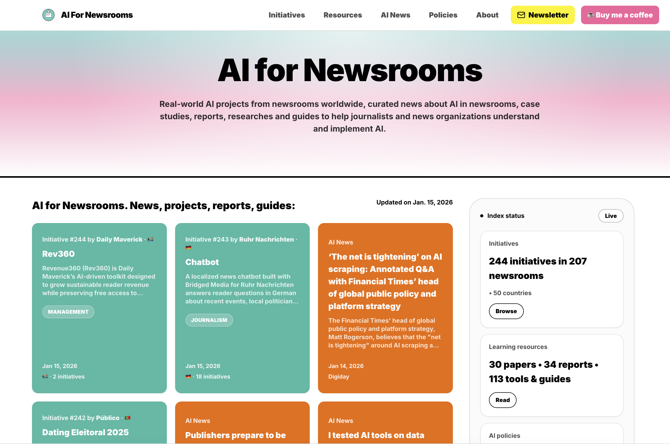 AI For Newsroom screenshot